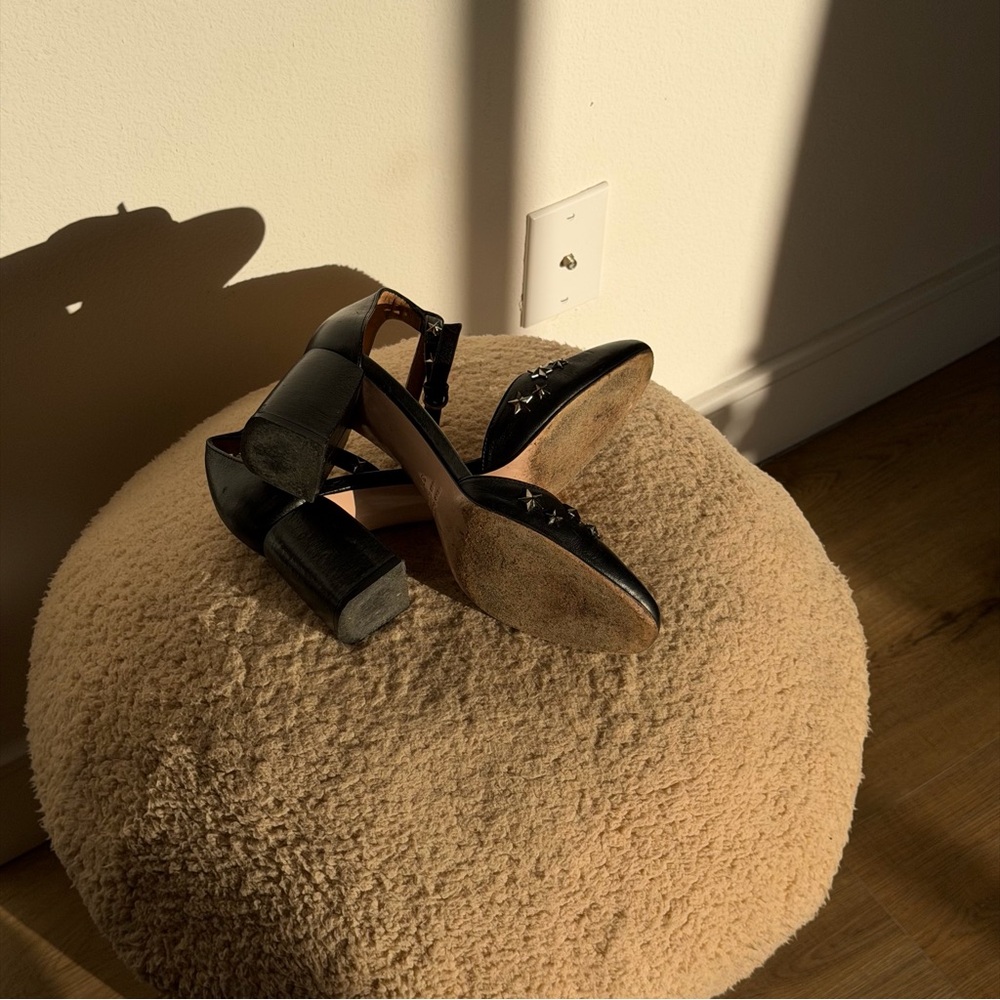 RED Valentino Black Star-Embellished Heels - Picture 5 of 5